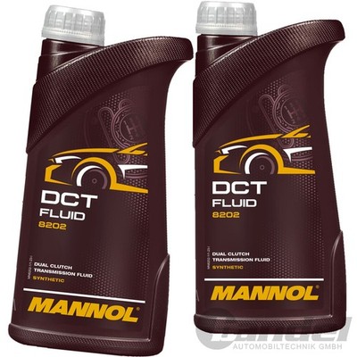 2x1L MANNOL DCT DOPPELKUPPLUNGSGETRIEBEÖL auch passend für VW DSG BMW DKG uvm.