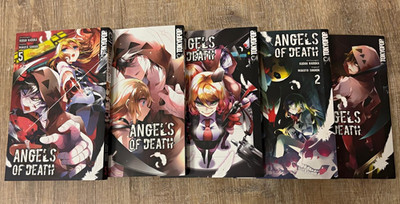 TOKYOPOP Angels of Death Manga Set Band 1 5 Deutsch Taschenbuch Lot