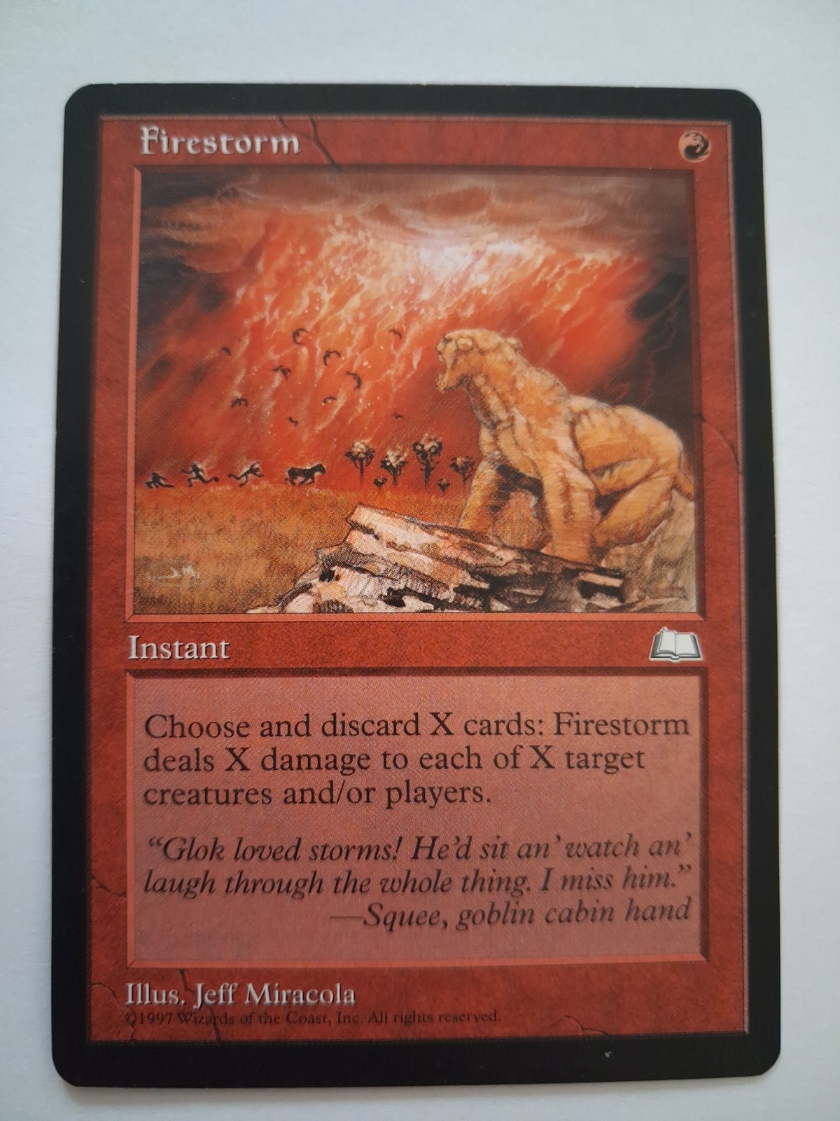 Firestorm HP MTG Magic the Gathering Weatherlight
