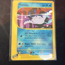 Mantine 77/144 Pokémon Skyridge 2003 WOTC e‑Reader Common Clean Never Played on eBay