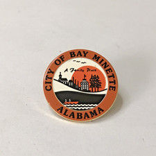 City of bay Minette Alabama lapel Hat Jacket Pin (T14)