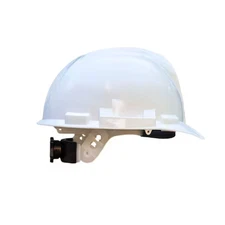 SAFE HANDLER SH-ES-IMPRO-HDPE-HH5W Hard Hat, HDPE, White