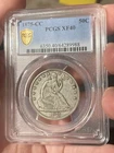 1875-CC Seated Liberty Half Dollar PCGS XF40
