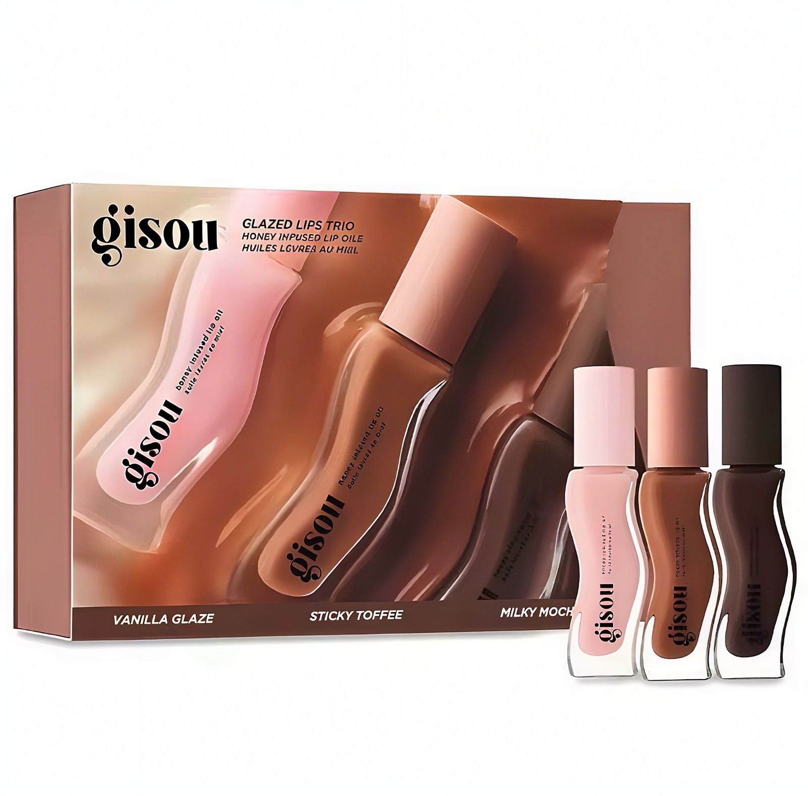 Coffret Gisou baume lèvres réparateur contre la sécheresse cutanée hivernale