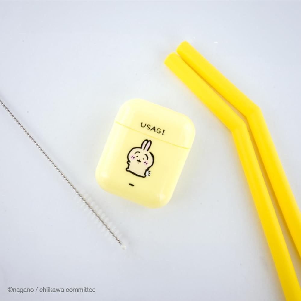 Hashy Top-In Chiikawa Rabbit Non-Stiff Straw Kw-3443_