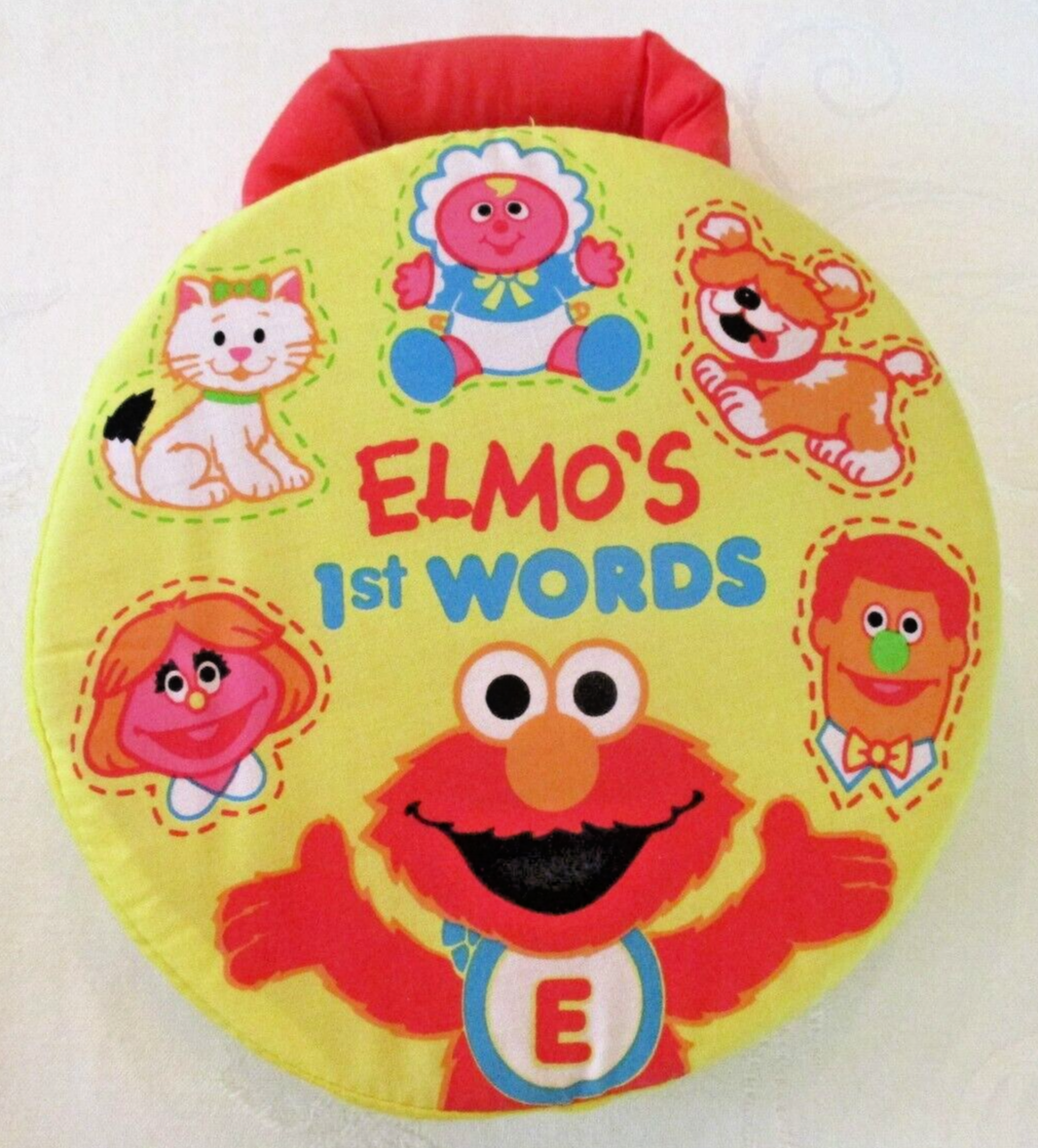 NWOT, Elmo’s First Words, Tyco Plush Talking Toy, Vintage 1995, RARE, Working