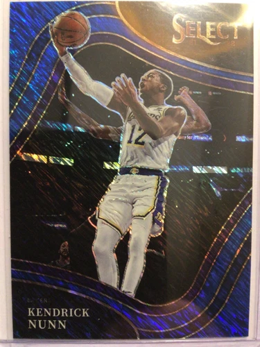 Pack to Plastic 2021-22 Select Basketball Courtside Blue Shimmer Base Set PYC