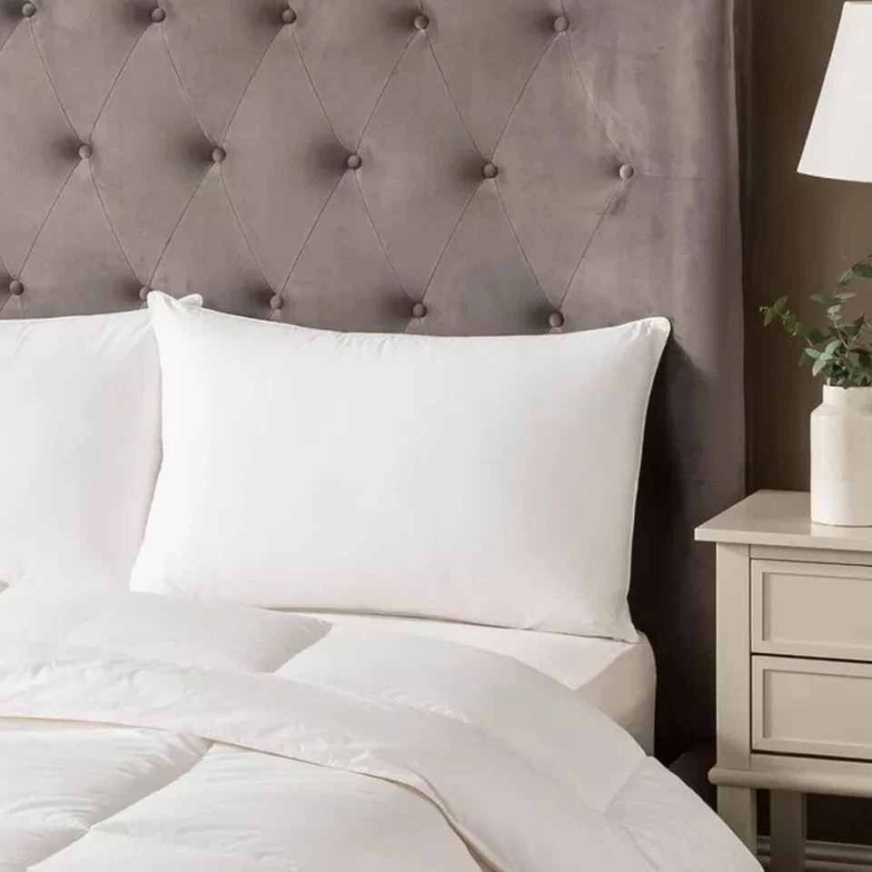 NightComfort Hotel Quality Anti Allergy T233 Cotton Pillow - Pack of 2, 50x75 cm - Image 4 of 4