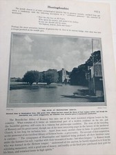 Huntingdonshire 1924 Hemingford Mill Ouse Abbots Huntingdon Old Original Vintage