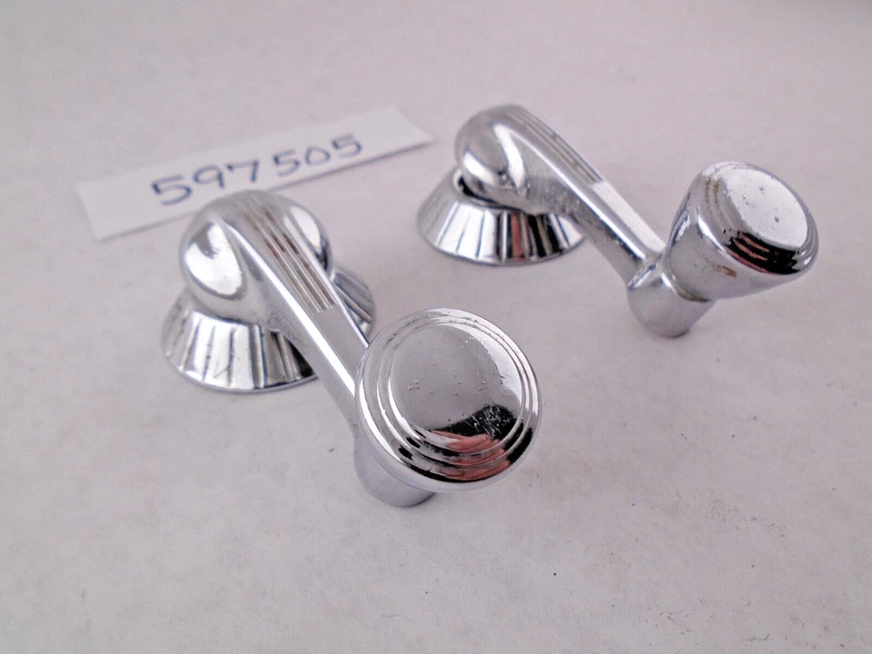 Buick Roadmaster Special Century 1957 bielas de ventana de ventilación OEM Foto 2 de 4