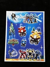 5 Sheets Hallmark Heartline Stickers Butt Ugly Martians New