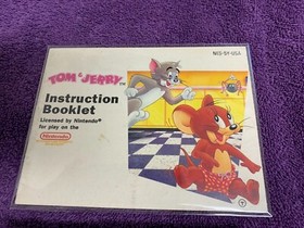 Nintendo NES game TOM & JERRY authentic NEs game & manual