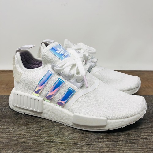 NMD R1 White Iridescent FY1263 