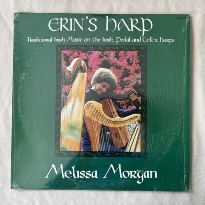 MELISSA MORGAN Erin's Harp 1982 Vinyl LP Kicking Mule Records KM 315 - VG