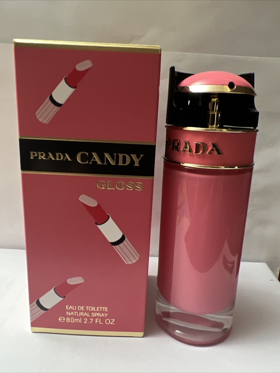 PRADA CANDY GLOSS 2.7 oz / 80 ml Eau de Toilette 