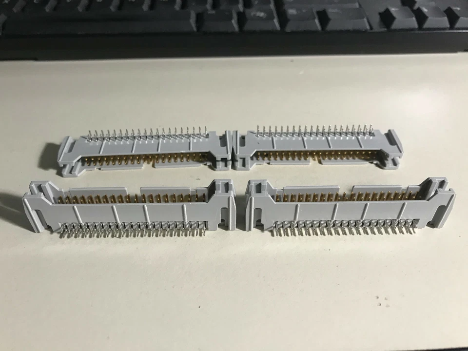Cuatro (4) Spectra-Strip 816-40 borde cinta 40 pines conector PCB Foto 2 de 3
