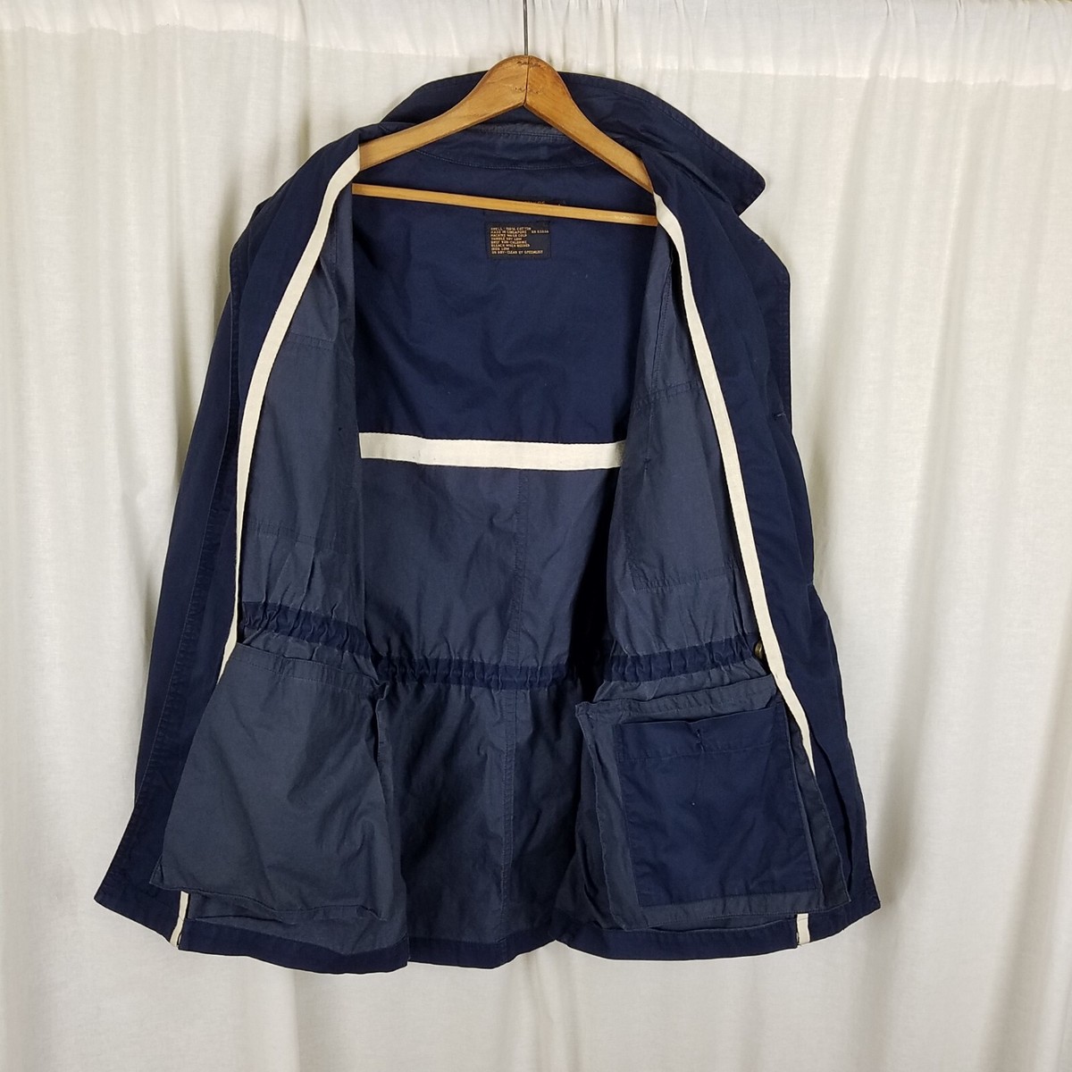 Vintage Canvas Brooks Brothers Cargo Pockets Field Jacket