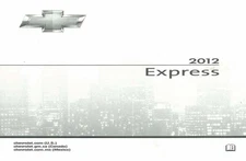 2012 Chevrolet Express Owners Manual User Guide Reference Operator Book