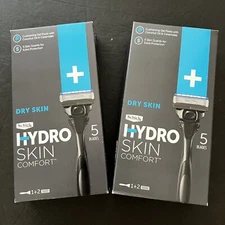 Schick HYDRO Skin Comfort Dry Skin Men’s Razor - 2 Razor Cartridges Pack Of 2