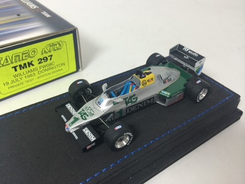 1/43 Tameo F1 Williams FW08C 1983 Donington prueba privada Senna #TMK297 - Imagen 1 de 3