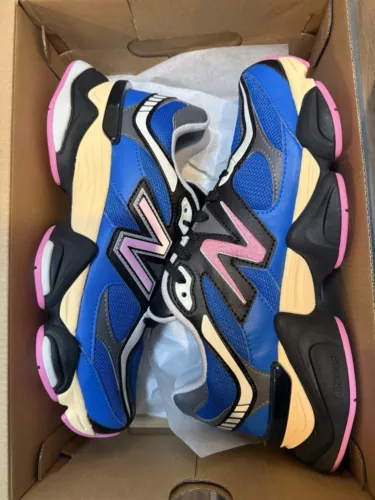 New Balance 9060 Blue Oasis Real Pink U9060BPO Mens Lifestyle Shoes Size 10 New