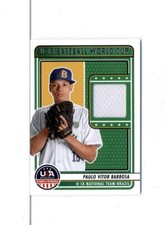 2023 Panini USA Stars & Stripes Jersey #U18-PBDS Paulo Vitor Barbosa RC Brazil