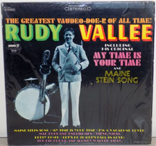 RUDY VALLEE THE GREATEST VAUDEO-DOE-R OF ALL TIME VINYL LP RECORD ALBUM (1970) RUDY VALLEE THE GREATEST VAUDEO-DOE-R OF ALL TIME VINYL LP RECORD ALBUM (1970)