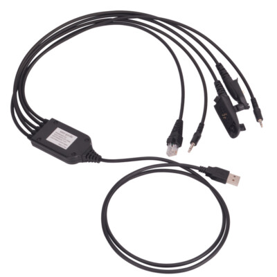 5 in 1 FTDI USB Programming Cable for Motorola GM300 GM338 PTX760 HT750 GP88