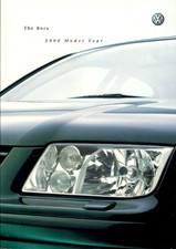 Volkswagen Bora 1999-2000 UK Market Sales Brochure V6 4Motion, V5, Sport, SE &amp; S
