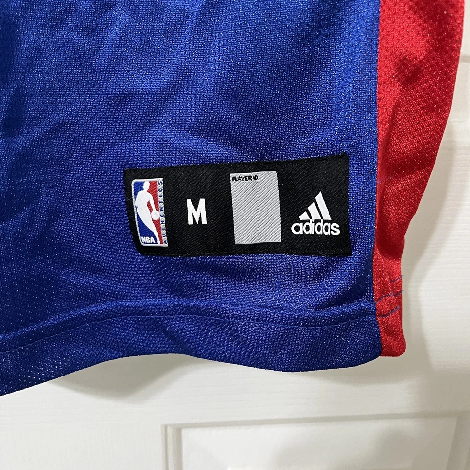 Adidas Detroit Pistons #32 Richard Hamilton Blue NBA Basketball Jersey Boy’s M - Image 3 of 4