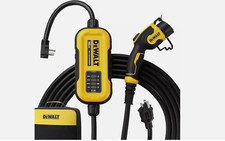 DEWALT Portable Electric Vehicle Level 2 EV Charger up to 16 Amps 120-240V