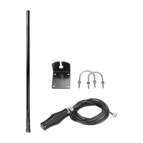 Retevis RA86 GMRS Transceiver Mobile Radio Car Radio NOAA + Fiberglass Antenna - Zdjęcie 4 z 14