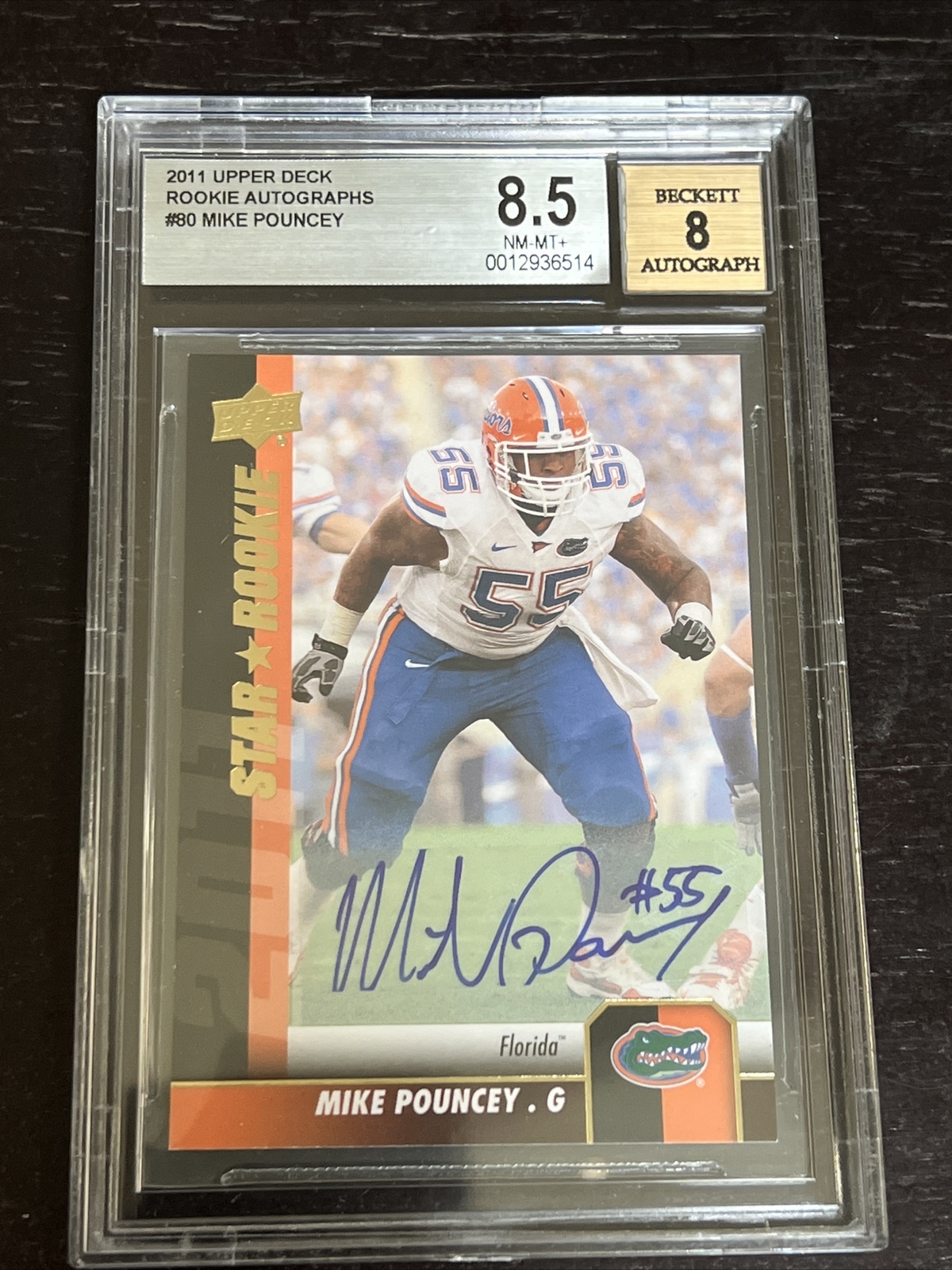 Mike Pouncey Upper Deck #80 Base