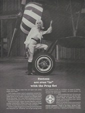 1966 Fenton Ad Torque Thrust Wheels Vintage Magazine Advertisement Sexy Girl 66