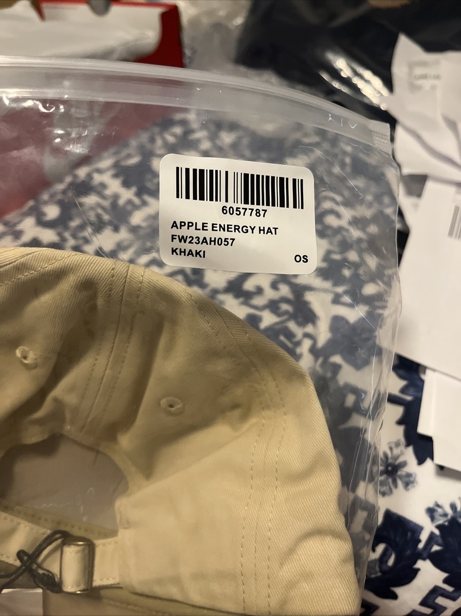 Aime Leon Dore Apple Energy Hat Khaki 6057787 Brand New In Bag