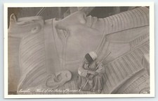 Postcard RPPC Memphis Head of the Statue of Rameses II c1939 Egypt