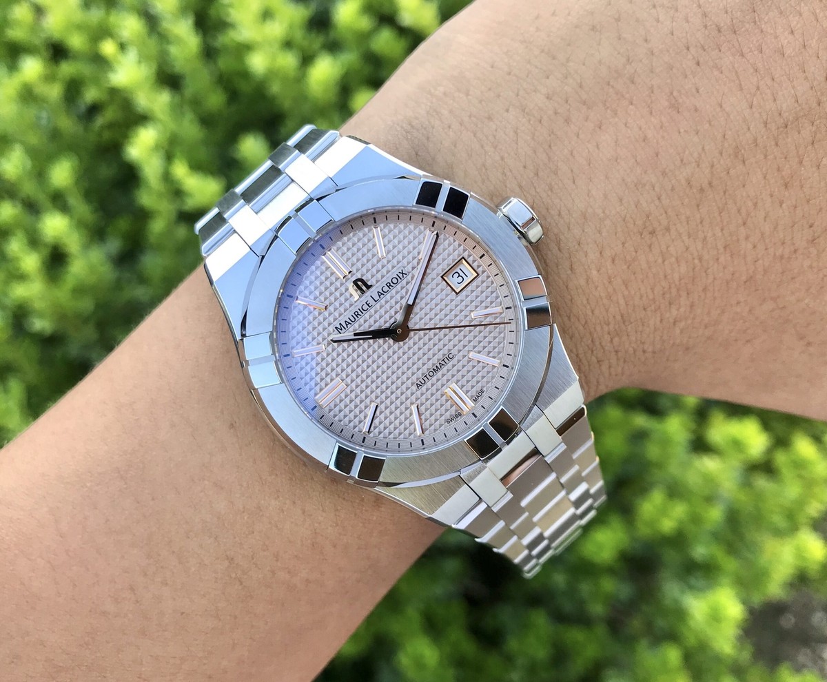 Maurice Lacroix Aikon Automatic - AI6007-SS002-731-1 | eBay