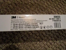 3M 35833. Hookit Dust Extraction Flexible Radius Sanding Block Kit  for Fes-Tool