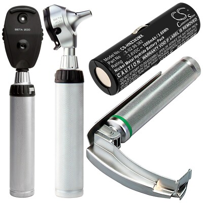 BATTERIE 1000mAh X-02.99.382 For Heine Handles Ophthalmoscope Beta 200, 200S