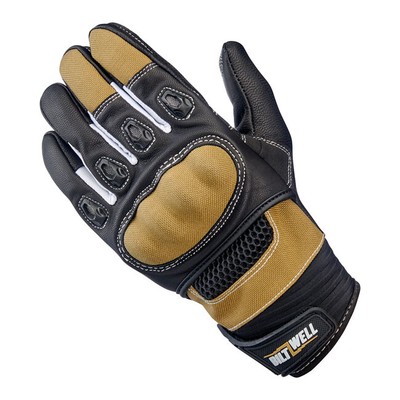 Biltwell, Bridgeport Gloves - Tan/Black Men's Size S