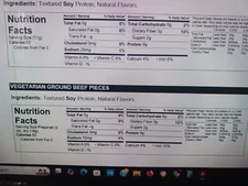 vegetarian chicken chunks