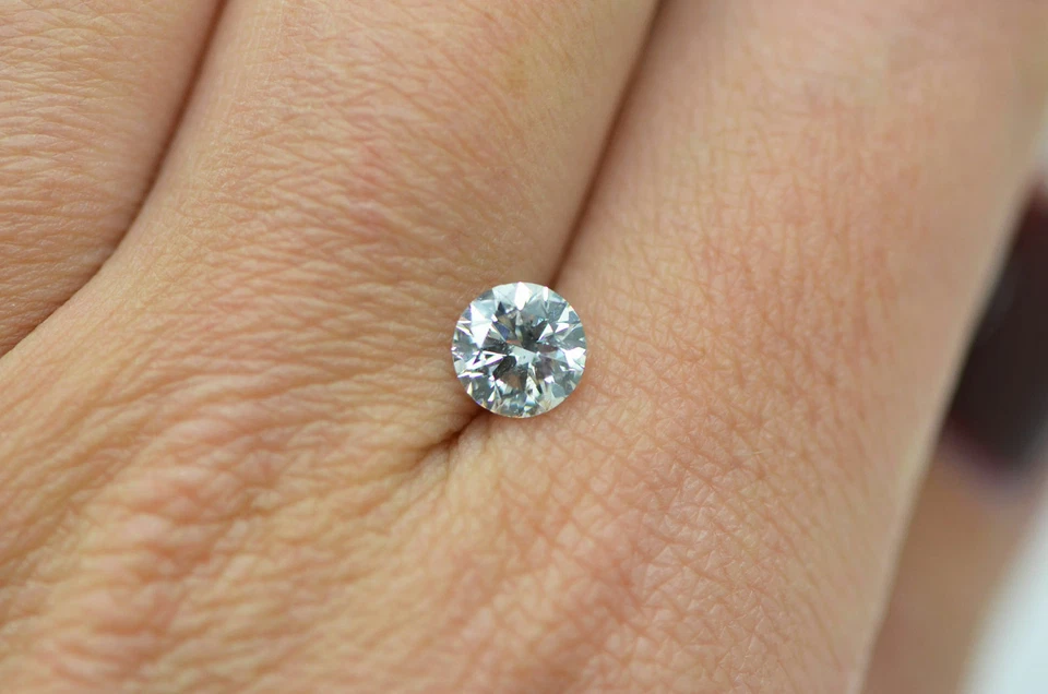 Loose Round Shape Diamond White 1 Carat Eye Clean F/SI1 Real Natural Enhanced - Image 4 of 4