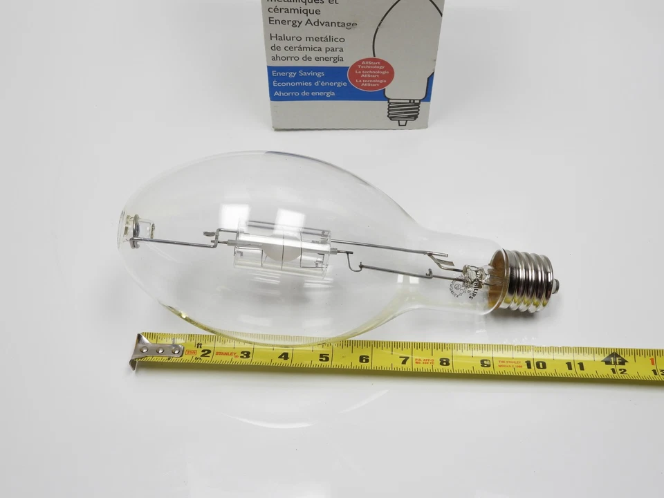 Philips 23259-5 Metal Halide Lamp Light Bulb CDM330/U/O/4K Clear ED-37 330W - Image 2 of 4