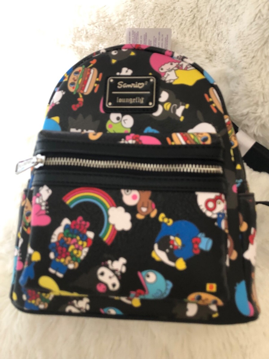 Loungefly Sanrio Hello Kitty My Melody Kuromi Mini Backpack  display picture 2