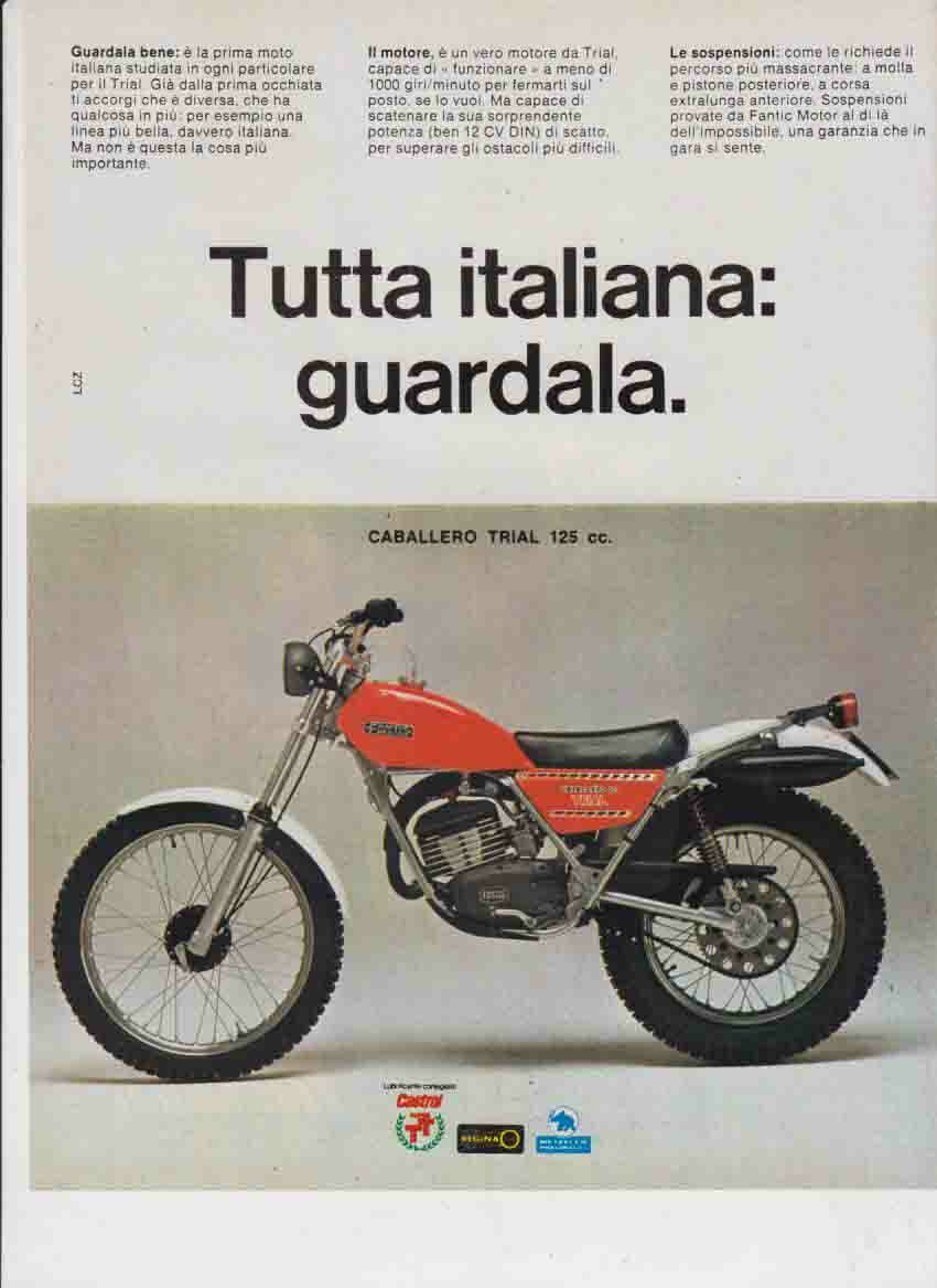 Fantic Trial 125 Pistone Fantic 125 Fantic Trial 200, Piston Kit Ø