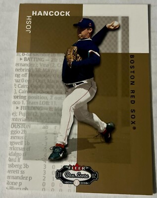 JOSH HANCOCK 2002 FLEER BOX SCORE #141 2288/2499