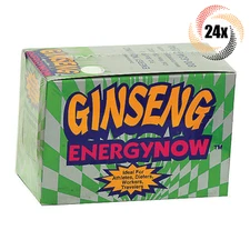 Full Box 24x Packs Energy Now Ginseng Weight Loss Herbal Supplements | 3 Tablets