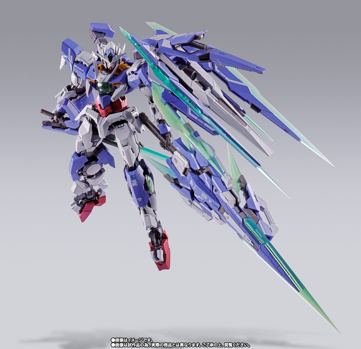 BANDAI METAL BUILD Mobile Suit Gundam 00 Qan(T) Full Saber