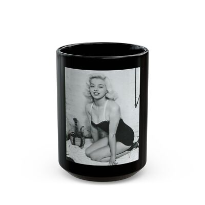 Diana Dors #177 (Vintage Female Icon) Black Coffee Mug