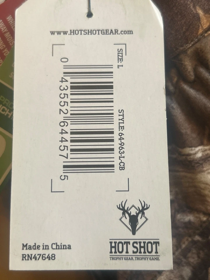 Cabela's Hot Shot Soft Shell Gloves Pro-Text Touch Odor-X Realtree Xtra Medium - Image 4 of 4